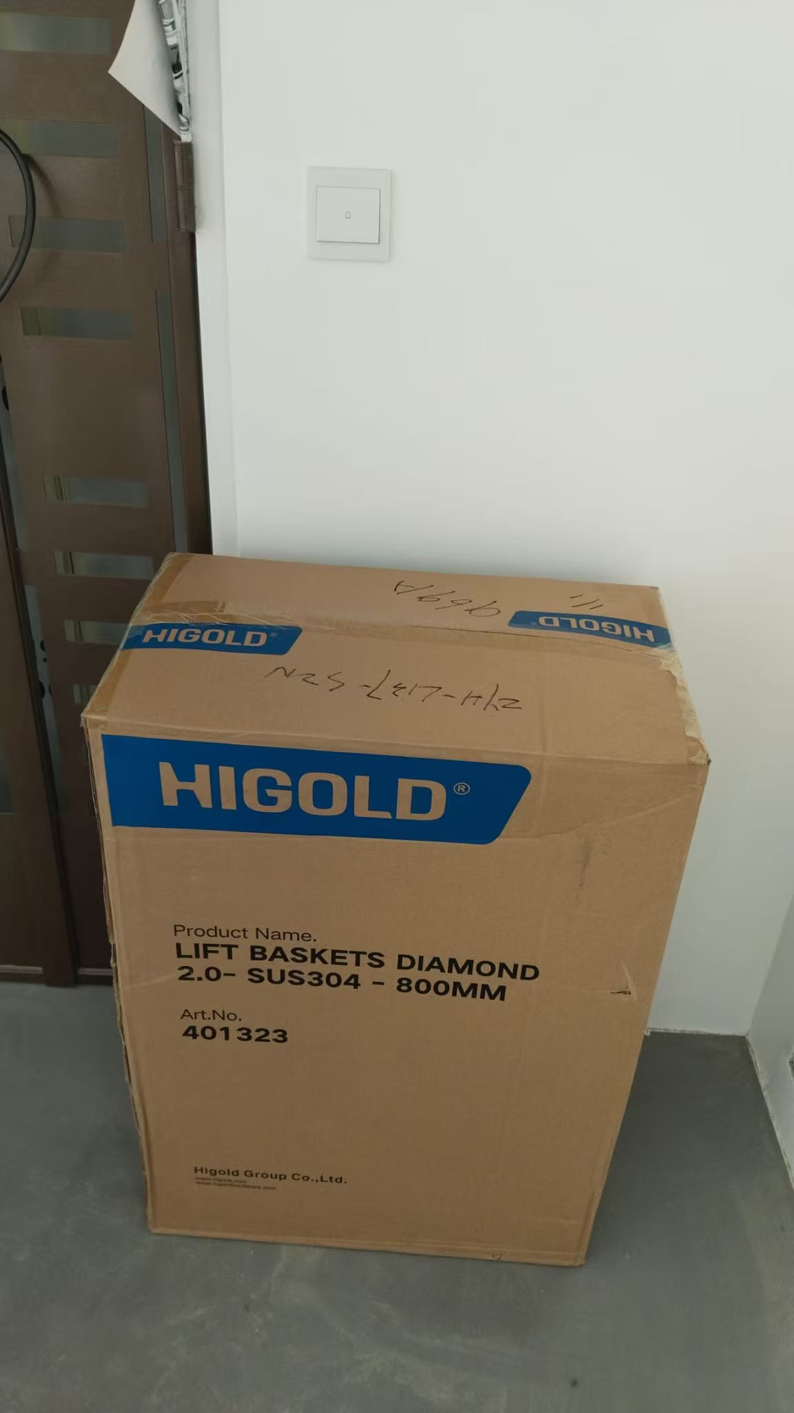 Sealed original Higold carton delivered to Singapore home